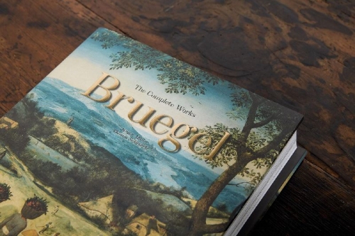 Buchcover und Innenansicht für das Buch: Pieter Bruegel. Das vollständige Werk