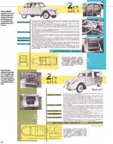 Buchcover und Innenansicht für das Buch: Citroën 2CV