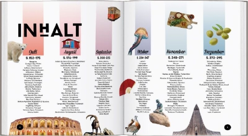 Buchcover und Innenansicht für das Buch: LONELY PLANET Bildband Wann am besten wohin Europa