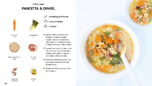 Buchcover und Innenansicht für das Buch: Super Einfach Bowls