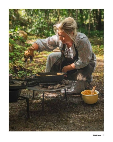 Buchcover und Innenansicht für das Buch: Dutch Oven - Rezepte ohne viel Schnickschnack