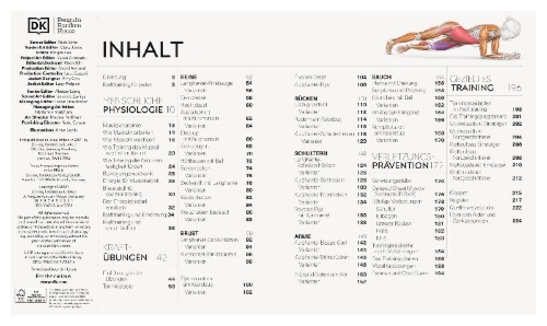 Buchcover und Innenansicht für das Buch: Krafttraining - Die Anatomie verstehen