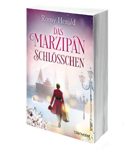 Buchcover und Innenansicht für das Buch: Das Marzipan-Schlösschen