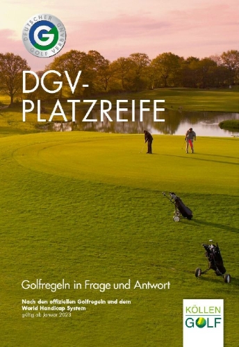 Buchcover und Innenansicht für das Buch: DGV-Platzreife