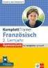 Buchcover und Innenansicht für das Buch: KomplettTrainer Gymnasium Französisch 2. Lernjahr