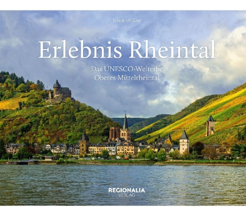 Buchcover und Innenansicht für das Buch: Erlebnis Rheintal