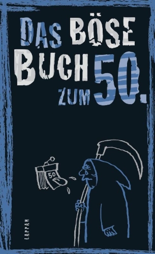 Buchcover und Innenansicht für das Buch: Das böse Buch zum 50.