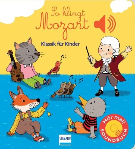 Buchcover und Innenansicht für das Buch: So klingt Mozart