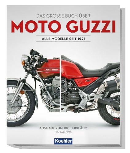 Buchcover und Innenansicht für das Buch: Moto Guzzi