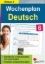 Buchcover und Innenansicht für das Buch: Wochenplan Deutsch 6