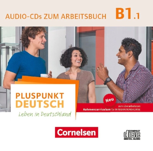Buchcover und Innenansicht für das Buch: Pluspunkt Deutsch B1: Teilband 1 - Audio-CD zum Arbeitsbuch