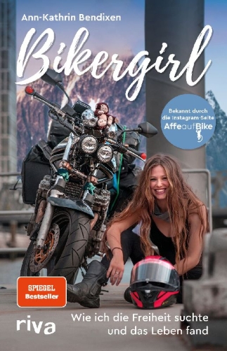 Buchcover und Innenansicht für das Buch: Bikergirl