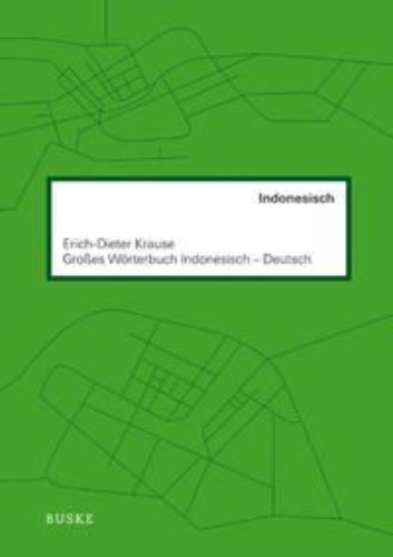 Buchcover und Innenansicht für das Buch: Großes Wörterbuch. Indonesisch-Deutsch