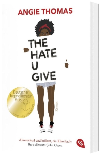 Buchcover und Innenansicht für das Buch: The Hate U Give