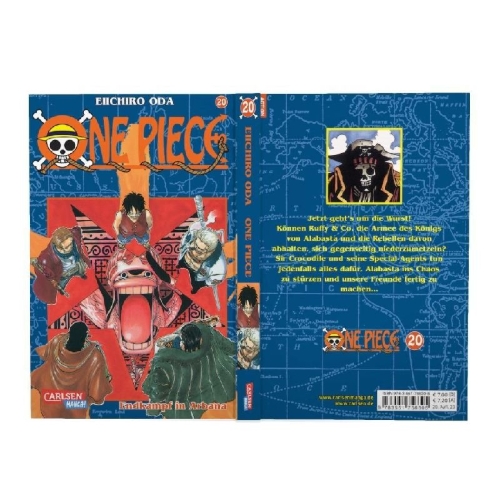Buchcover und Innenansicht für das Buch: One Piece