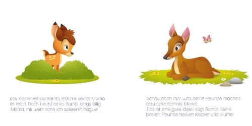 Buchcover und Innenansicht für das Buch: Baby Nelson (unkaputtbar) 6: Disney: Bambi liebt seine Mama