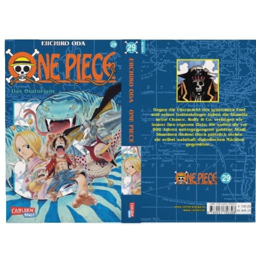 Buchcover und Innenansicht für das Buch: One Piece