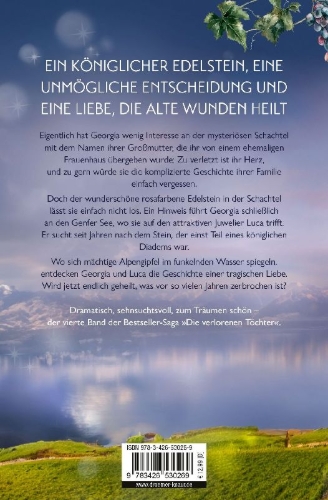 Buchcover und Innenansicht für das Buch: The Sapphire Daughter