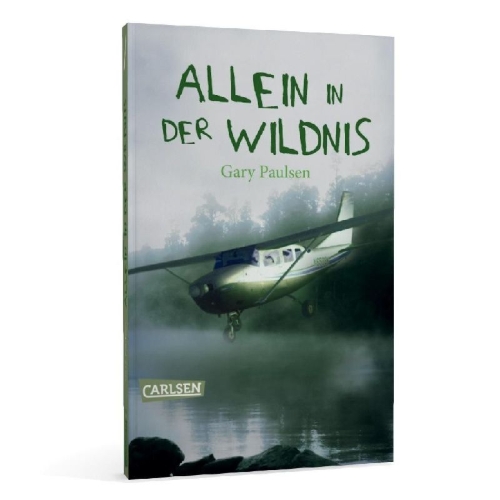Buchcover und Innenansicht für das Buch: Allein in der Wildnis