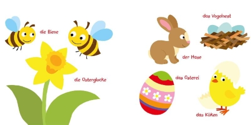 Buchcover und Innenansicht für das Buch: Baby Pixi 45: Mein Baby-Pixi Buggybuch: Jahreszeiten
