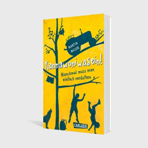 Buchcover und Innenansicht für das Buch: Kannawoniwasein 1: Kannawoniwasein! Manchmal muss man einfach verduften