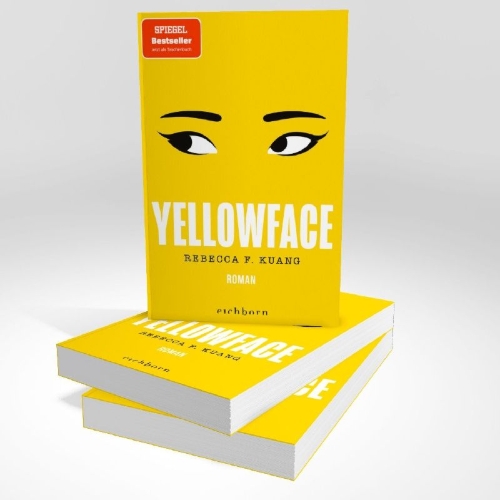 Buchcover und Innenansicht für das Buch: Yellowface