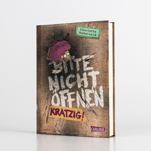 Buchcover und Innenansicht für das Buch: Bitte nicht öffnen 8: Kratzig!