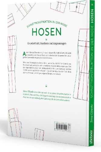 Buchcover und Innenansicht für das Buch: Schnittkonstruktion in der Mode: Hosen