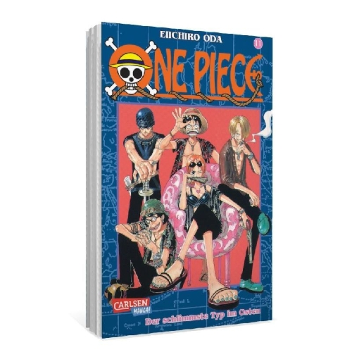 Buchcover und Innenansicht für das Buch: One Piece