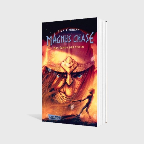 Buchcover und Innenansicht für das Buch: Magnus Chase and the Gods of Asgard: The Ship of the Dead