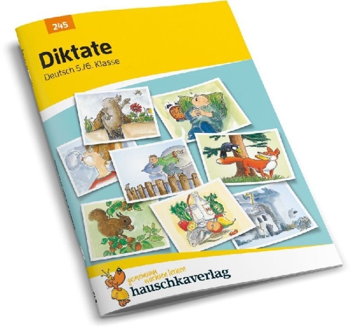 Buchcover und Innenansicht für das Buch: Diktate Deutsch 5./6. Klasse