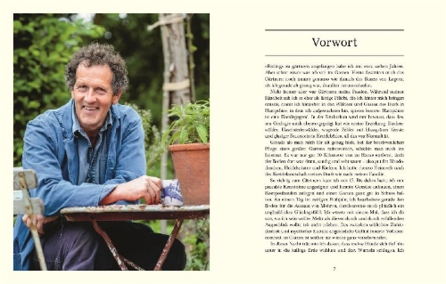 Buchcover und Innenansicht für das Buch: Über das Gärtnern