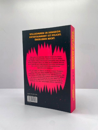 Buchcover und Innenansicht für das Buch: Dungeon Crawler Carl
