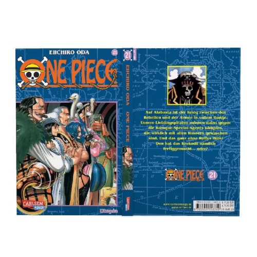 Buchcover und Innenansicht für das Buch: One Piece