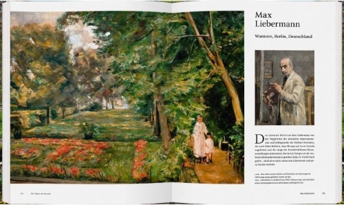 Buchcover und Innenansicht für das Buch: The Artist's Garden