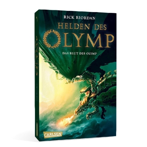 Buchcover und Innenansicht für das Buch: Heroes of Olympus 5: The Blood of Olympus
