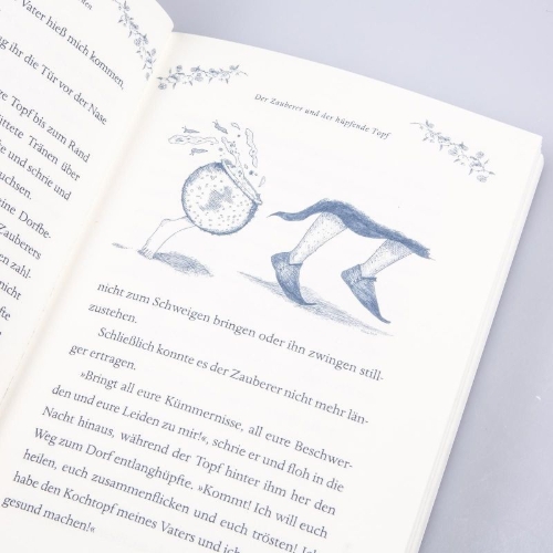 Buchcover und Innenansicht für das Buch: The Tales of Beedle the Bard