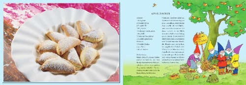 Buchcover und Innenansicht für das Buch: Zwergenstübchen-Schuber - Backzauber