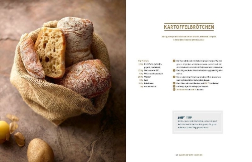 Buchcover und Innenansicht für das Buch: Brot backen in Perfektion - Sonderedition