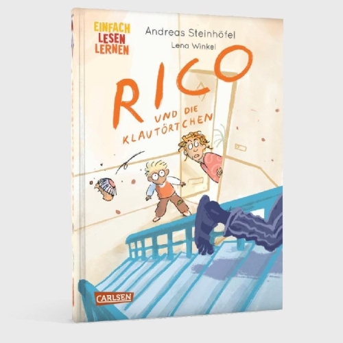 Buchcover und Innenansicht für das Buch: Rico und die Klautörtchen