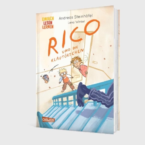 Buchcover und Innenansicht für das Buch: Rico und die Klautörtchen