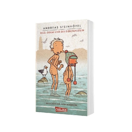 Buchcover und Innenansicht für das Buch: Rico, Oskar und der Diebstahlstein (Rico und Oskar 3)