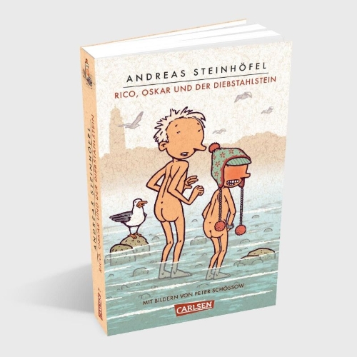 Buchcover und Innenansicht für das Buch: Rico, Oskar und der Diebstahlstein (Rico und Oskar 3)