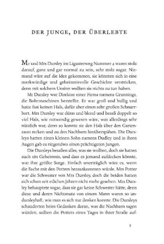 Buchcover und Innenansicht für das Buch: Harry Potter and the Philosopher's Stone
