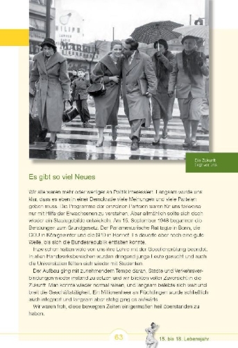 Buchcover und Innenansicht für das Buch: Wir vom Jahrgang 1930
