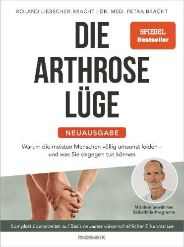Buchcover und Innenansicht für das Buch: Die Arthrose-Lüge - Neuausgabe
