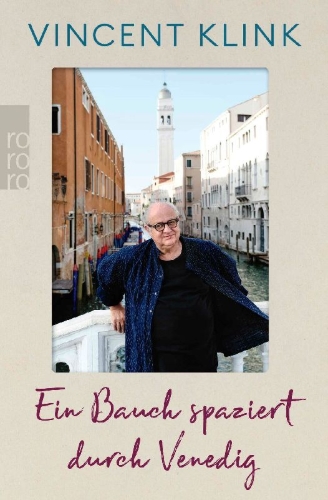 Buchcover und Innenansicht für das Buch: Ein Bauch spaziert durch Venedig
