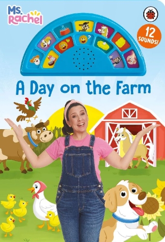 Buchcover und Innenansicht für das Buch: Ms Rachel: A Day on the Farm