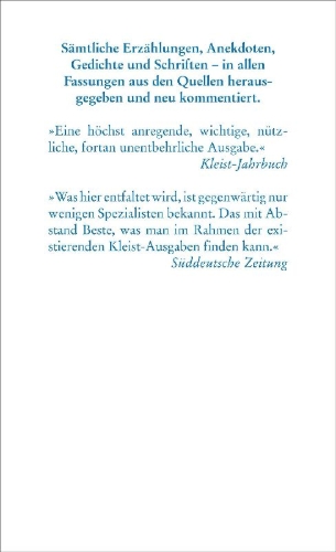 Buchcover und Innenansicht für das Buch: Sämtliche Erzählungen