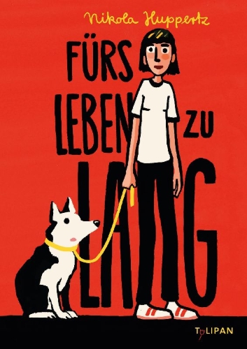 Buchcover und Innenansicht für das Buch: Fürs Leben zu lang